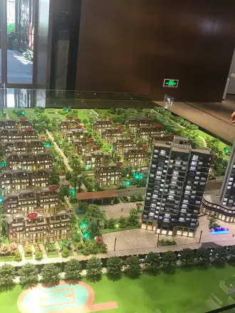 君荟庭实景图