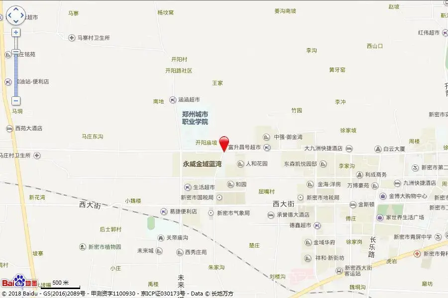 永威金域上院交通图