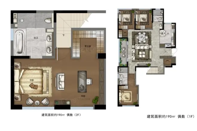 东原·印长江户型图