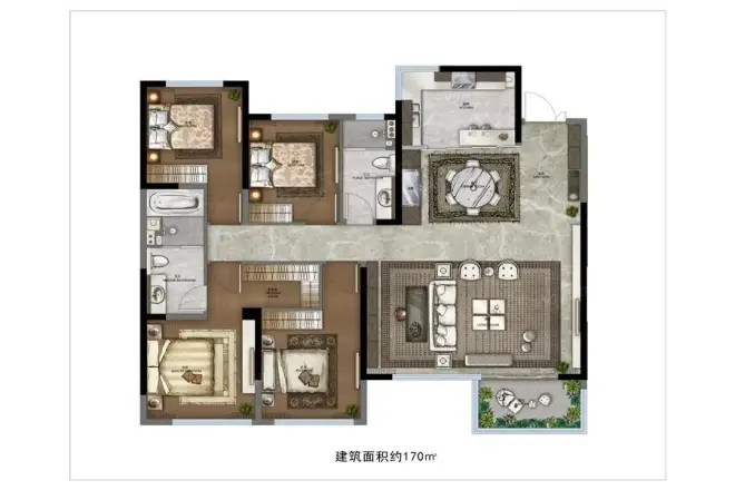 东原·印长江户型图