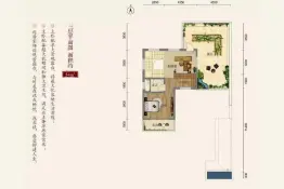 高科万丰上院湖韵建面54.0㎡