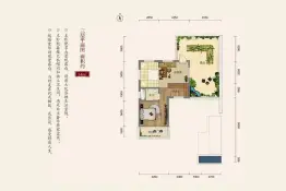 高科万丰上院湖韵建面54.0㎡