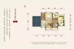 高科万丰上院湖韵建面76.0㎡