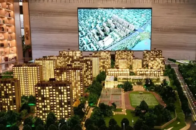 中粮京西祥云实景图