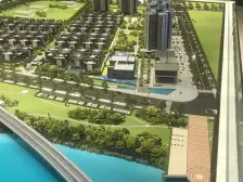 万科大中江南院子,上下4层,有院子,有地下库。