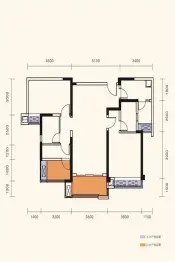 融创玖阙府3室2厅1厨2卫建面113.0㎡