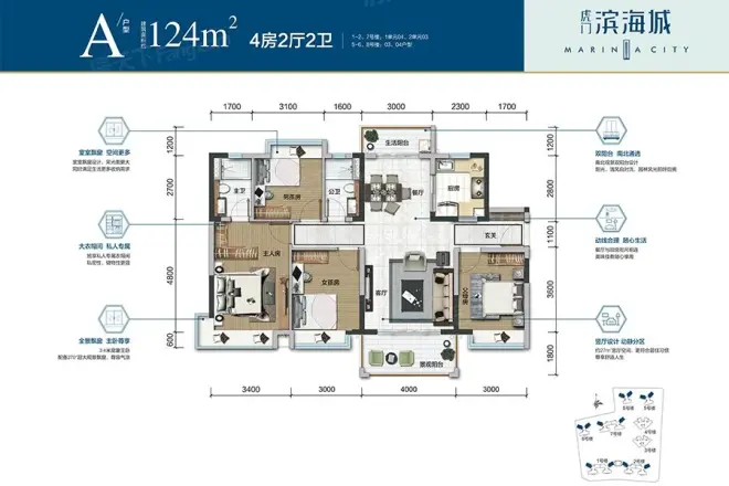 虎门滨海城户型图
