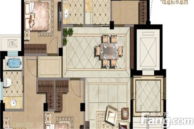 湖心别院实景图