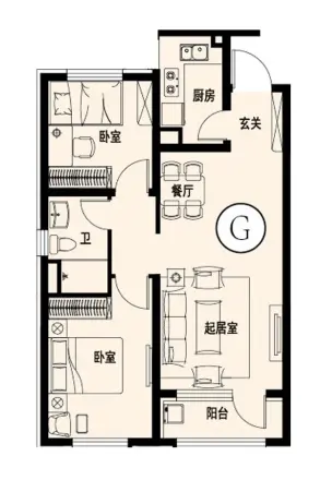碧桂园·琅辉户型图