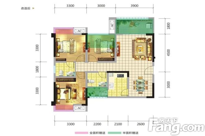 锦丰首席户型图