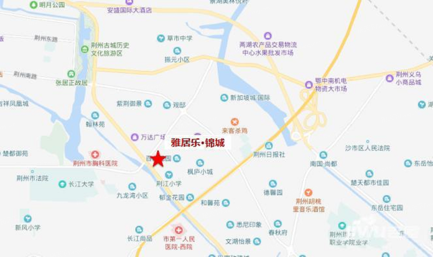 雅居乐·锦城交通图