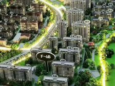 6层电梯洋房+80平阁楼+大露台,经典四叶草户型