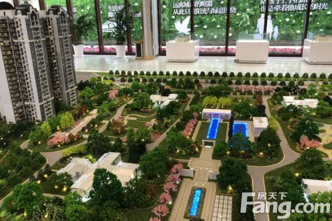 左岸名都实景图