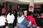 项目春联活动现场图