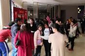 项目春联活动现场