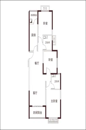恒大御景户型图