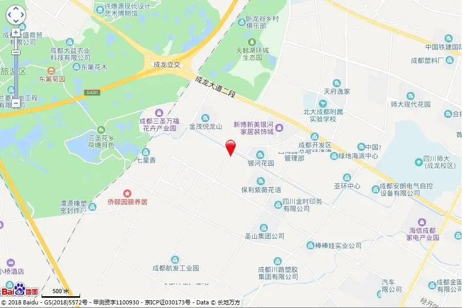 新希望锦麟府交通图