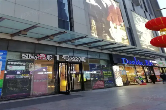 万达公寓实景图
