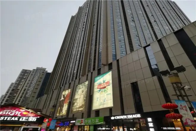 万达公寓实景图
