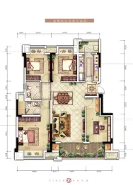云山晓商铺4室2厅1厨2卫建面126.0㎡