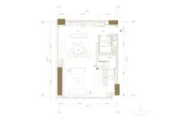 中创国际城3室2厅1厨2卫建面116.0㎡