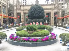 品质小区,金科物业,洋房带地下室和大花园。