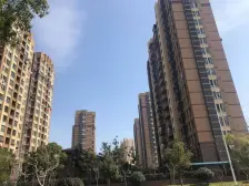 地铁双轨交双朝南两房,高层全明户型落地窗税费少