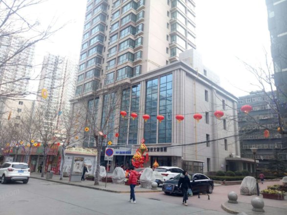 建工大厦实景图