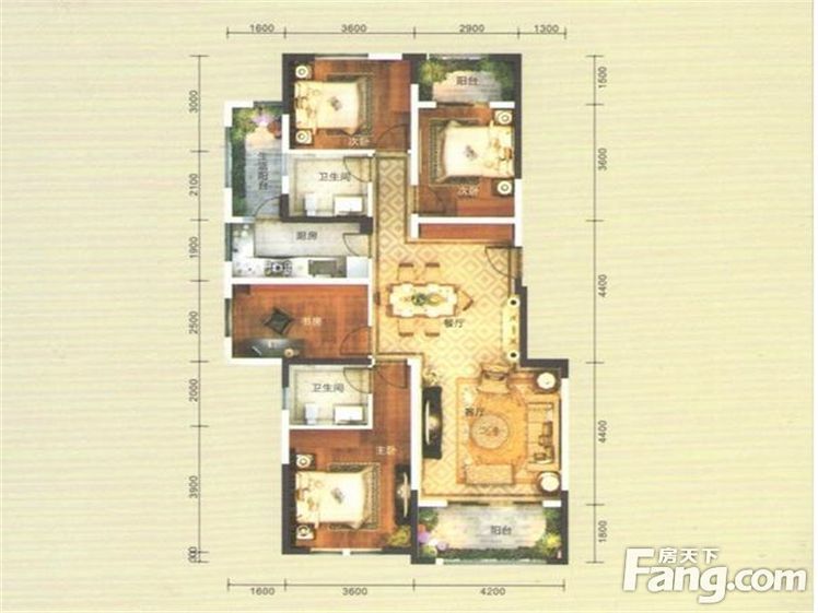 俊发九夏云水新古典风格装饰效果图