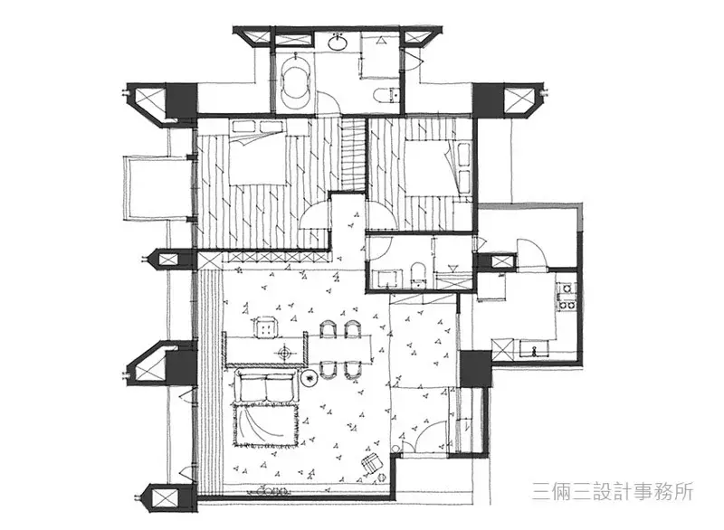 世茂香槟湖 复古工业风